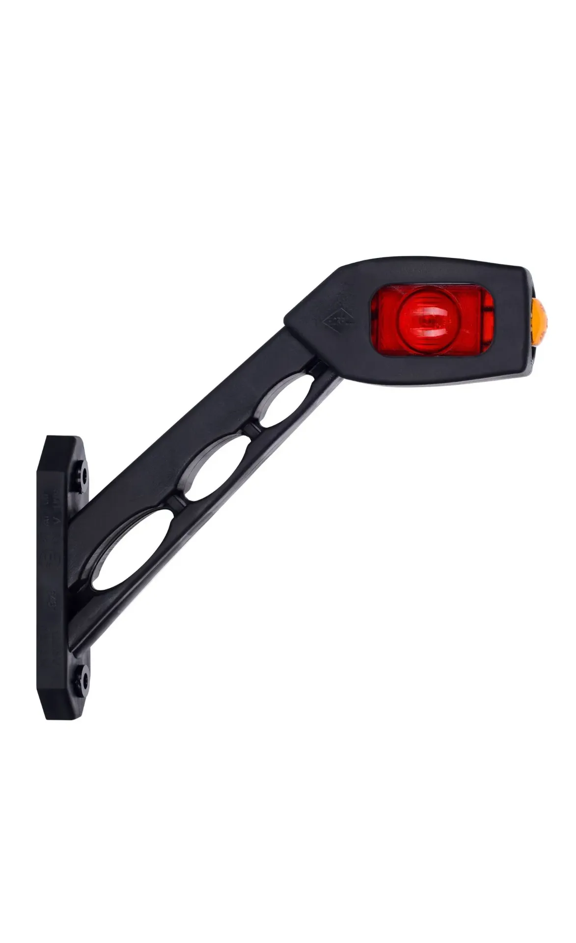 [ZM0020] HORPOL pendellamp Vierkant schuin  Rechts  E keur 12-24 V