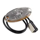 [PS3973] LUCIDITY POSITIELICHT 12-24 V wit - ovaal 