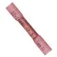 PVC Kabelverbinder  ROOD met krimpkous 0,5-1,5 mm  (100st)