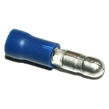 FLEETLED  PVC Kabelschoen rond man half geïsoleerd 1,5-2,5 mm² (4 mm) blauw