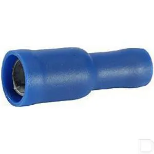 FLEETLED PVC Kabelschoen rond vrouw half geïsoleerd 1,5-2,5mm² (4 mm) blauw
