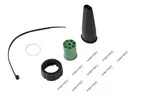 8 pins Aspöck bajonet connector groen