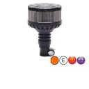 Zwaailamp / flitslamp Dark lens DIN Flex / IP 69 /12-24V