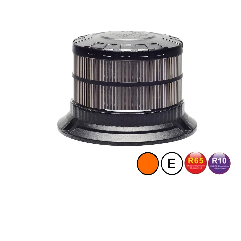 [FL1406] Zwaailamp / flitslamp Dark lens vaste montage / IP69K