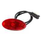 [PS3974] LUCIDITY POSITIELICHT 12-24 V ROOD - ovaal 