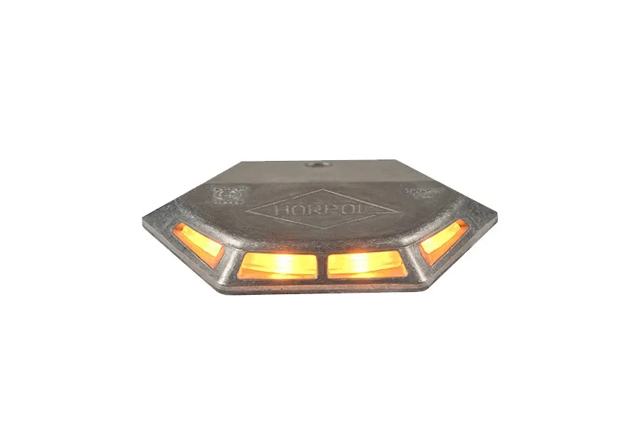 [FL1772] Laadklepmarkering aluminium amber 12-24 volt