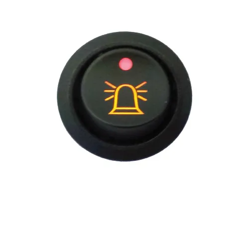 [AM1732] Tuimel schakelaar zwaailamp groen/amber 20A 12V 4 pins
