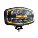 MASTER-LED Saturn Verstraler met wit/amber positielicht -JUMBO