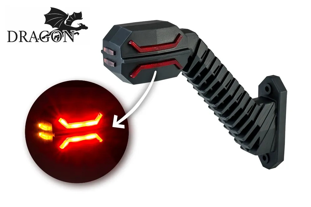 Pendellamp Horpol Dragon schuin Links E-keur 12-24v