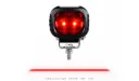Red zone veiligheidslamp EMC 10-80 V Vierkant