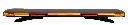 MASTER-LED Road Pilot dakset R65-R10 120 cm dark look met achter-, rem- en knipperlicht