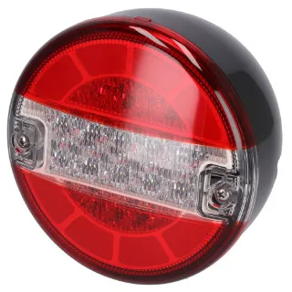 [AL196063] Achterlicht  Hamburg rond, zonder kenteken E- KEUR