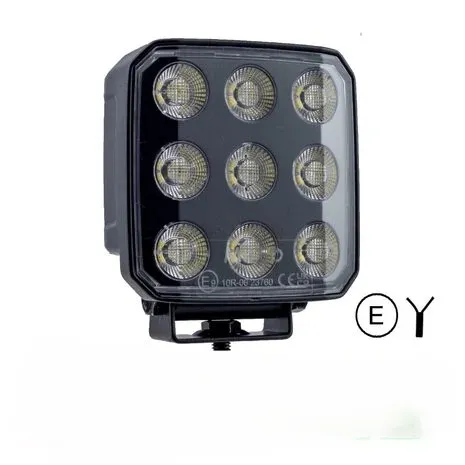 [WL1425] Master-LED Werklamp Black serie Edge model 65W E-keur kabel 2 mtr