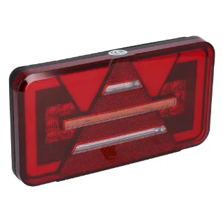 Achterlicht Aspöck Multi LED IV Rechts  met kabelaansluiting. 12-24 V