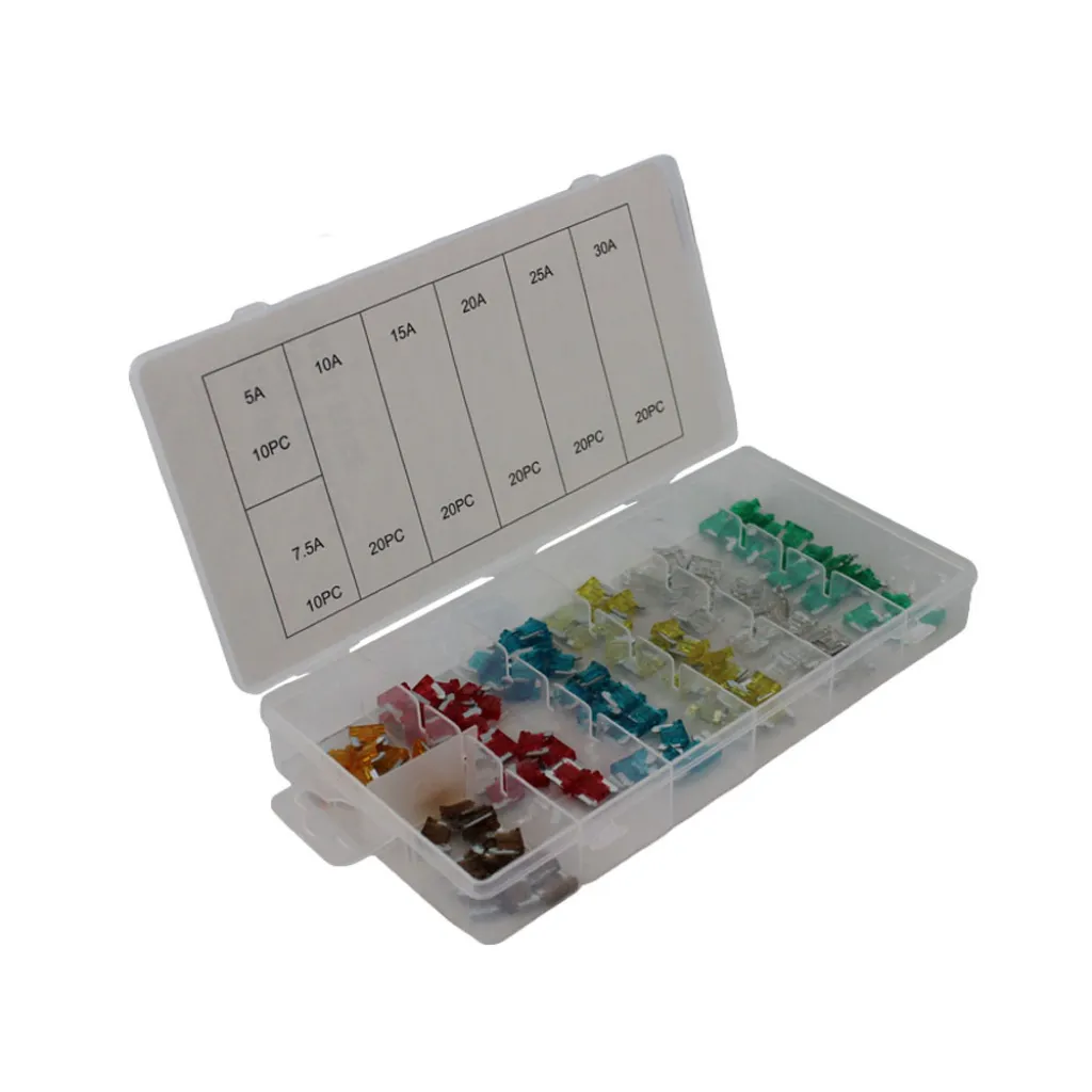 Assortiment zekeringen Low Profile  120-Delig
