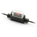 Zekeringhouder MiniOTO 1,5mm² zwart met kapje